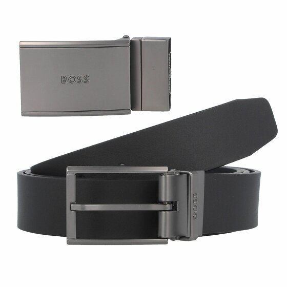 Boss Gremmy Belt Leather black możliwość indywidualnego skrócenia