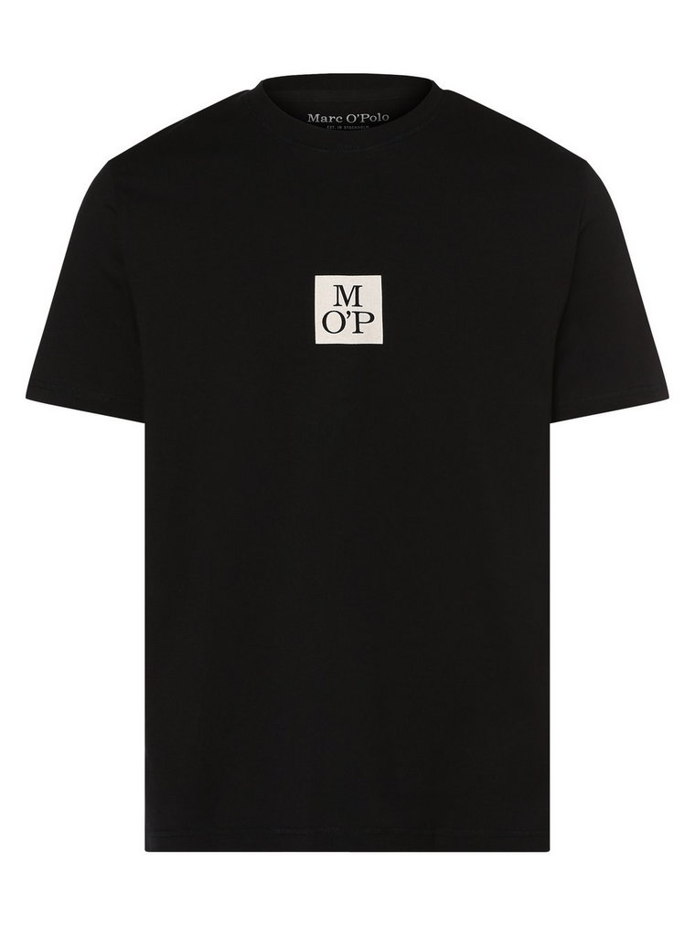 Marc O'Polo - T-shirt męski, czarny
