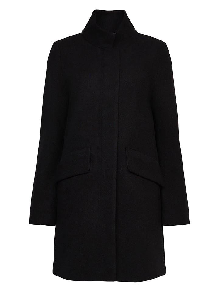 ESPRIT Płaszcz przejściowy w kolorze czarnym