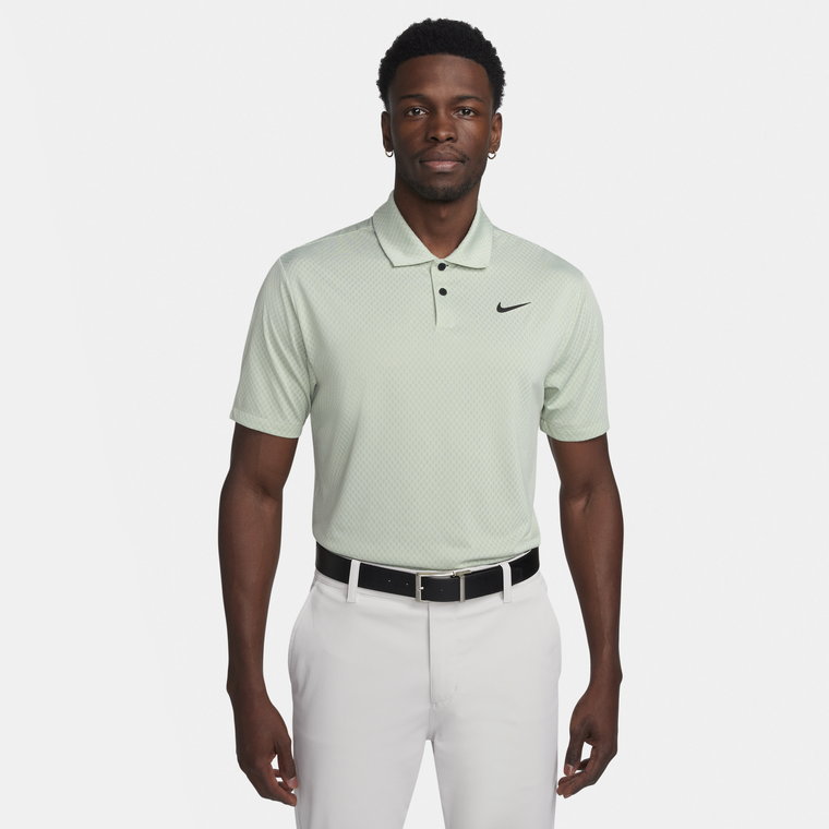 Męska koszulka polo do golfa Dri-FIT Nike Tour - Pomarańczowy