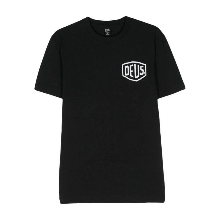 Czarne T-shirty i Pola Deus Ex Machina