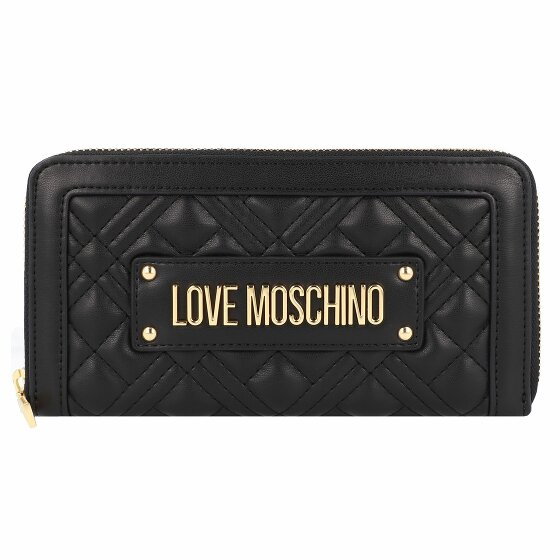 Love Moschino Quilted Portfel 20 cm black
