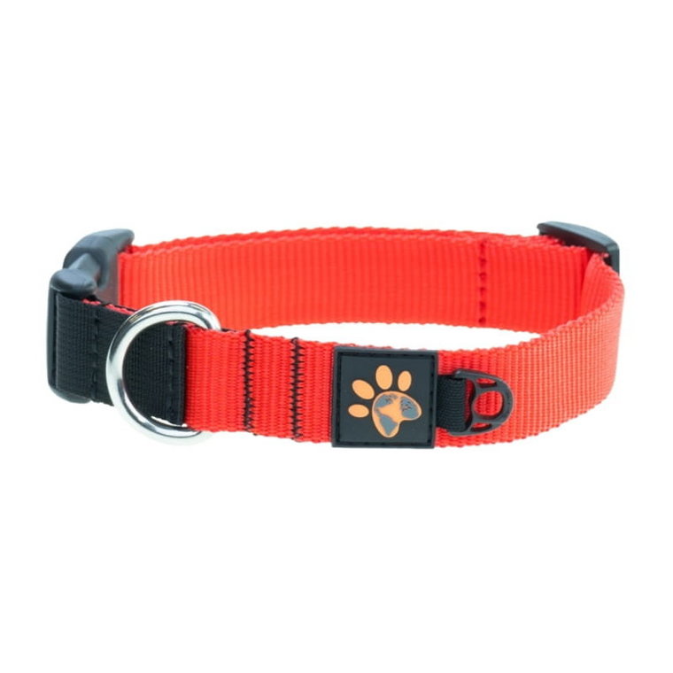 JoQu Obroża dla psa JoQu  Classic Collar czerwona M ( 35-50 cm )
