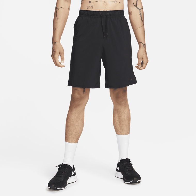 Męskie uniwersalne spodenki bez podszewki Dri-FIT Nike Unlimited 23 cm - Czerń
