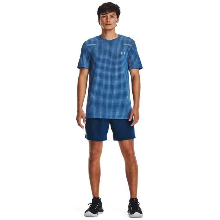 Męskie spodenki treningowe Under Armour UA Vanish Woven 6in Shorts - niebieskie