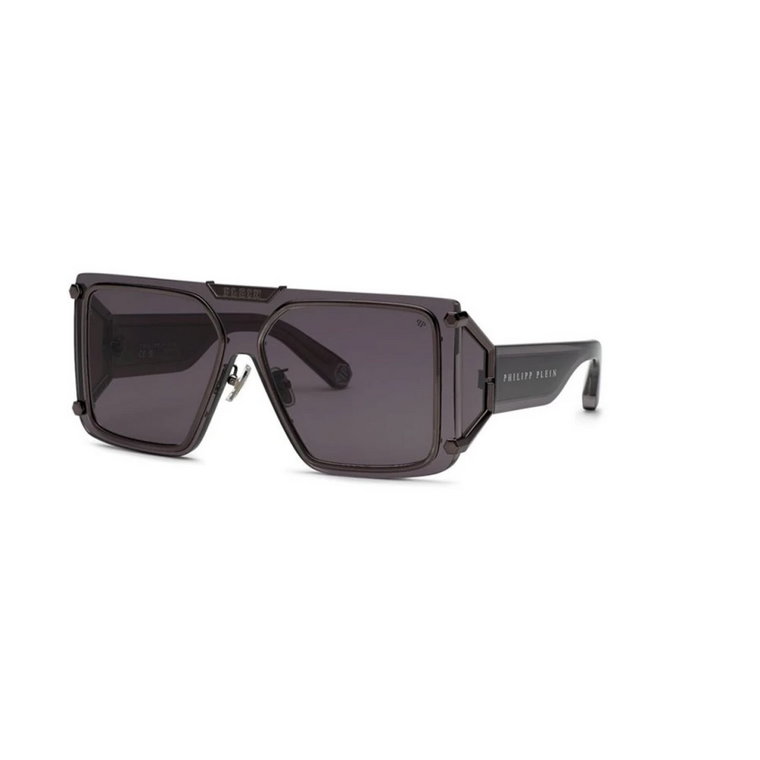 Okulary Spp096M w Kolorze Ciemnoszarym Philipp Plein