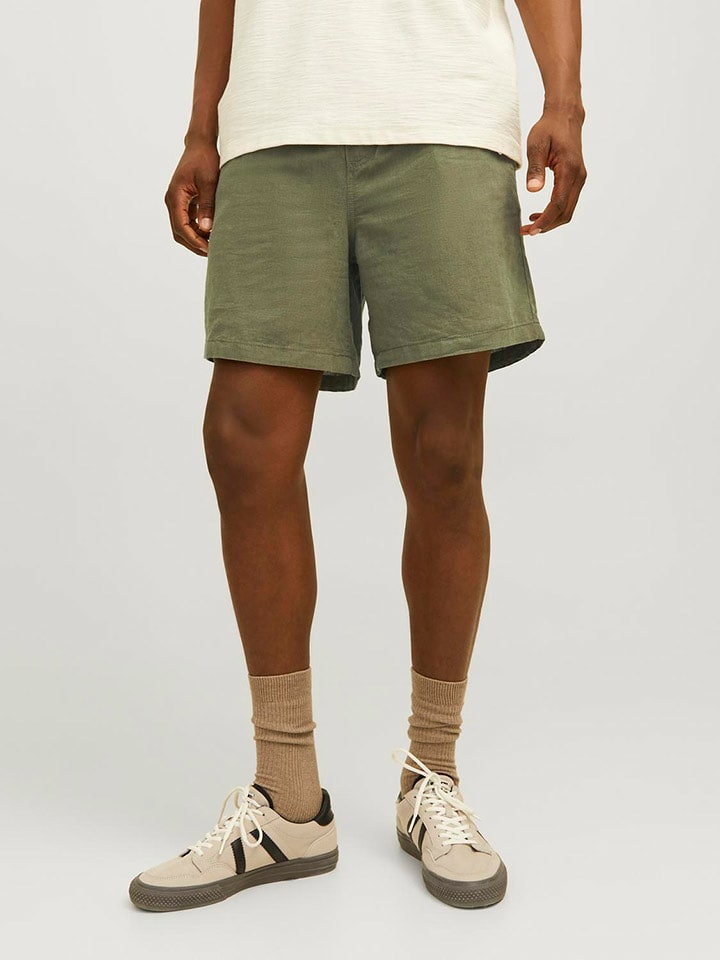 Jack & Jones Szorty w kolorze khaki