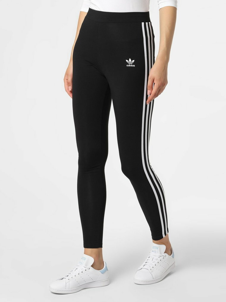 adidas Originals Legginsy Kobiety Dżersej czarny jednolity, 34