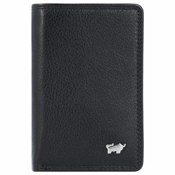 Braun Büffel Golf Edition Credit Card Case Leather 7 cm schwarz