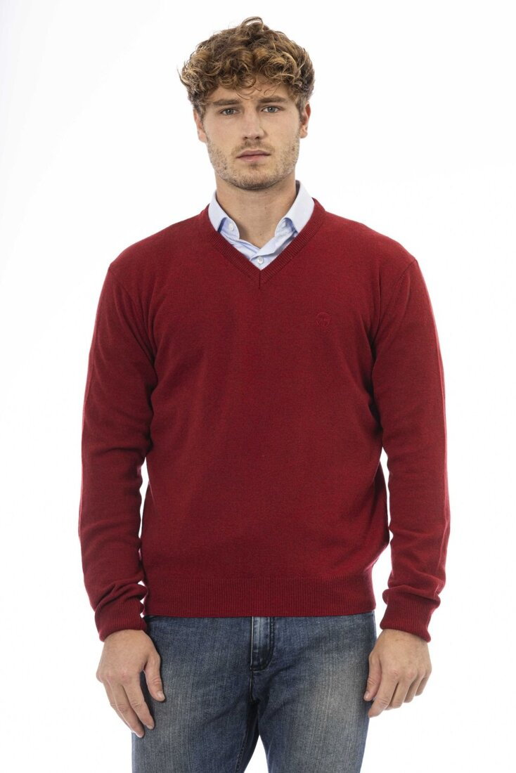 Swetry marki Sergio Tacchini model 20F21 kolor Czerwony. Odzież męska. Sezon: