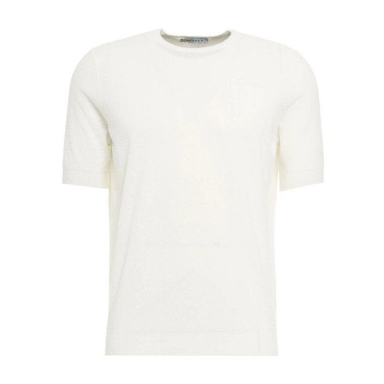 Białe T-shirty & Pola Ss24 Gender