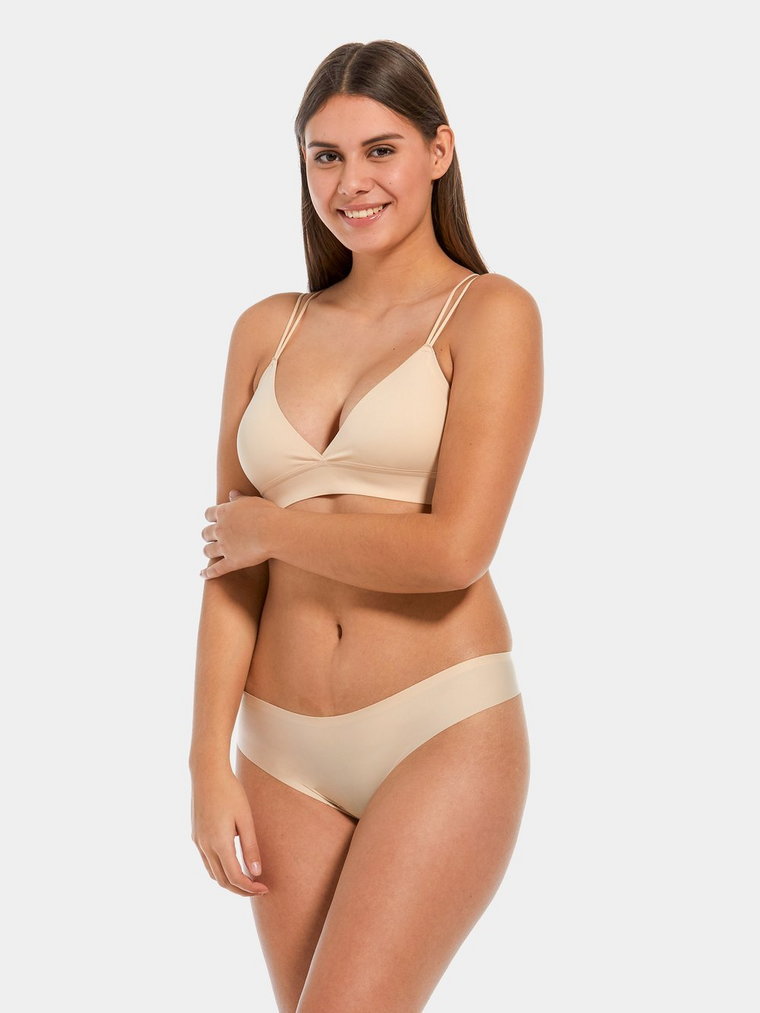 MAGIC Bodyfashion - Gorset damski Dream Bralette, beżowy