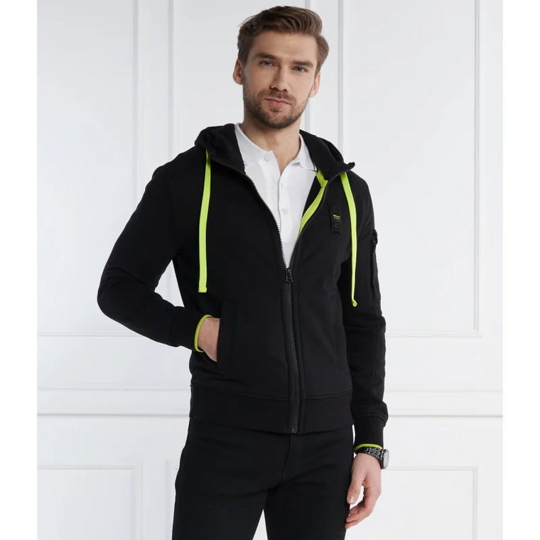 BLAUER Bluza APERTA CAPPUCCIO | Regular Fit