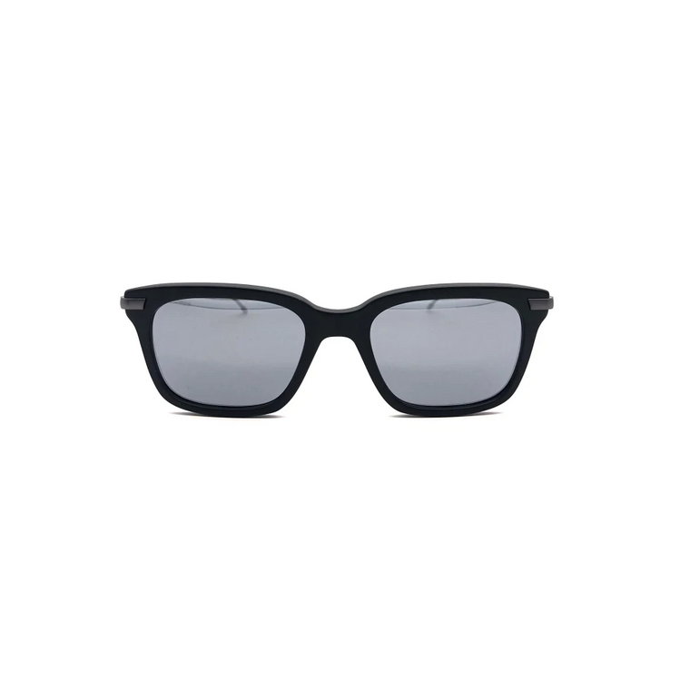 Czarne okulary przeciwsłoneczne Ss24 International Fit Thom Browne