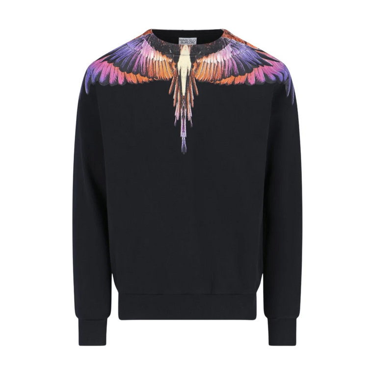 Czarne Swetry od Marcelo Burlon Marcelo Burlon