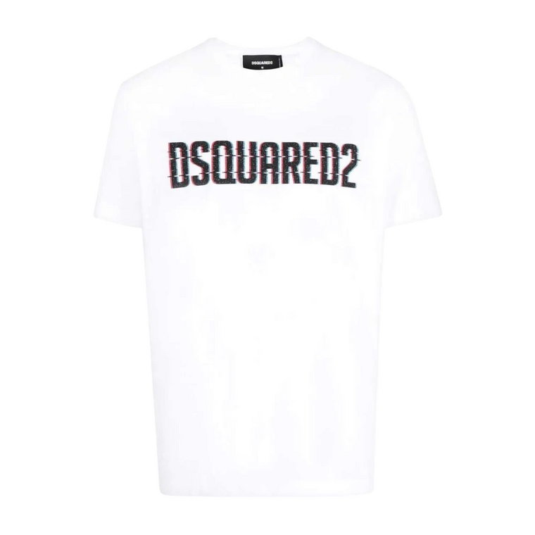 Koszulka z krótkim rękawem z nadrukiem logo Dsquared2