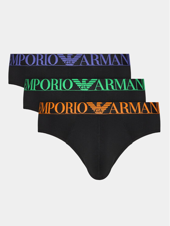 Komplet 3 par slipów Emporio Armani Underwear