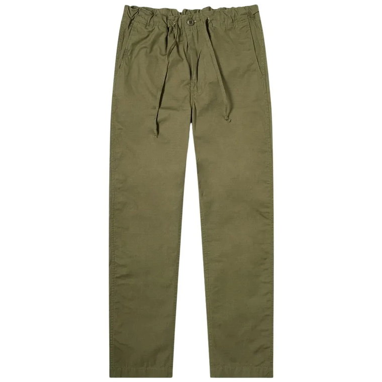 Army Green Ripstop Spodnie Orslow