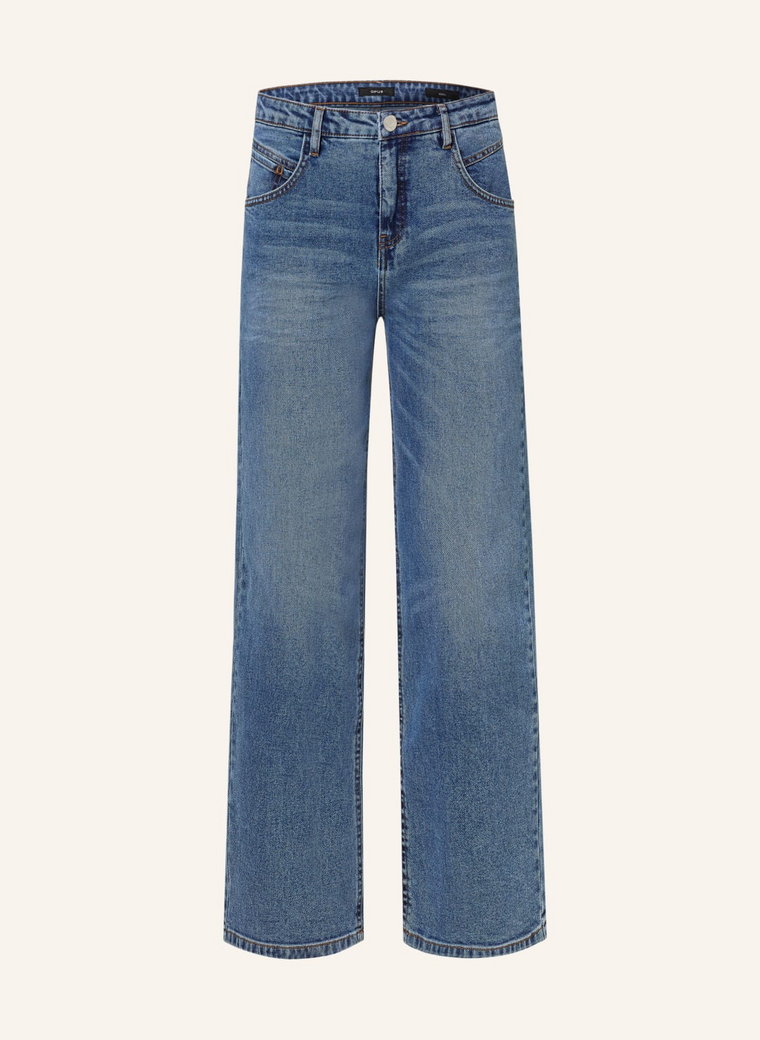 Opus Jeansy Straight Marli blau