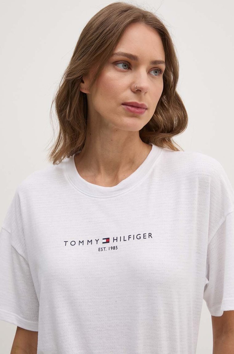 Tommy Hilfiger t-shirt damski kolor biały WW0WW42067