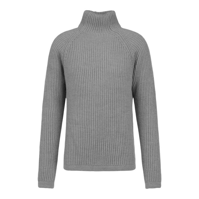 Sweter z wysokim kołnierzem - Regular Fit Drykorn