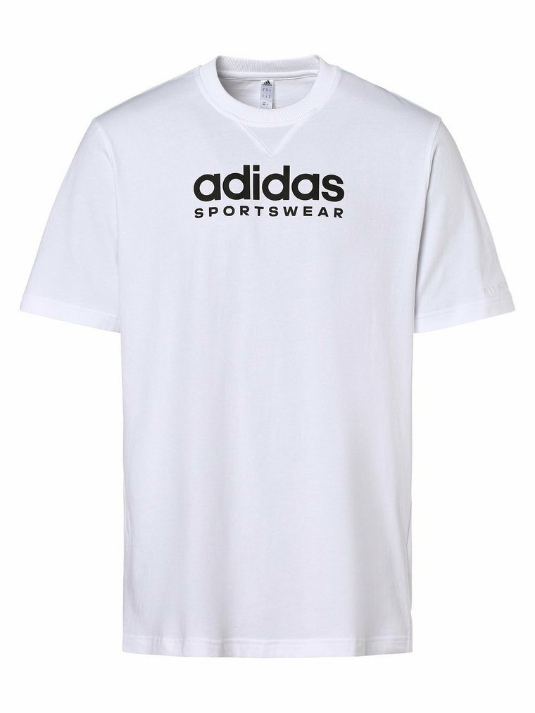 adidas Sportswear - T-shirt męski, biały