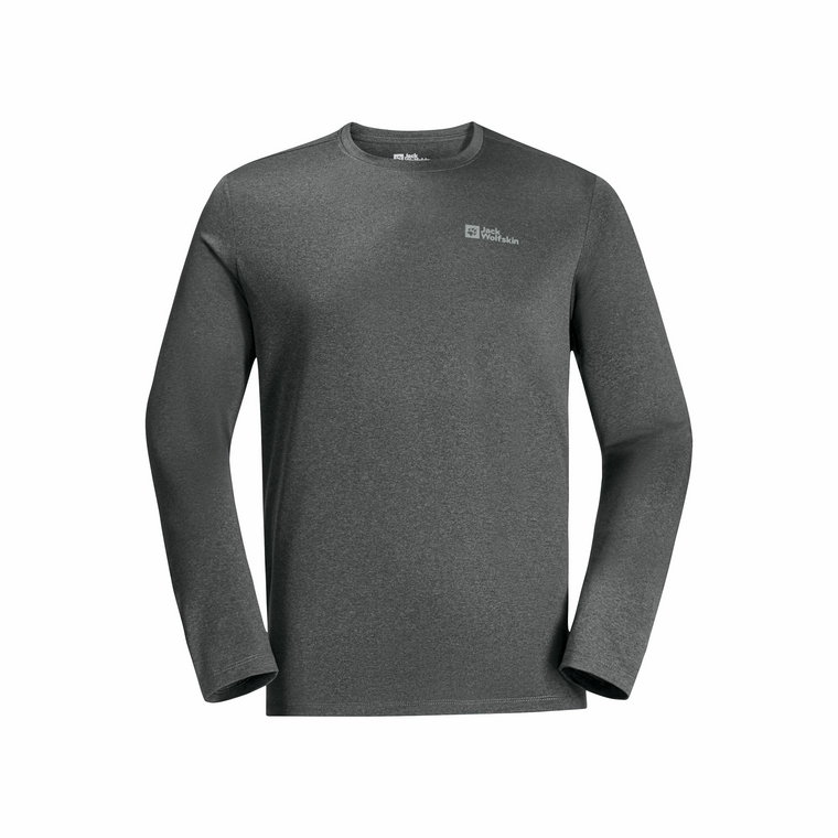 Męska koszulka termoaktywna Jack Wolfskin SKY THERMAL L/S M slate - M