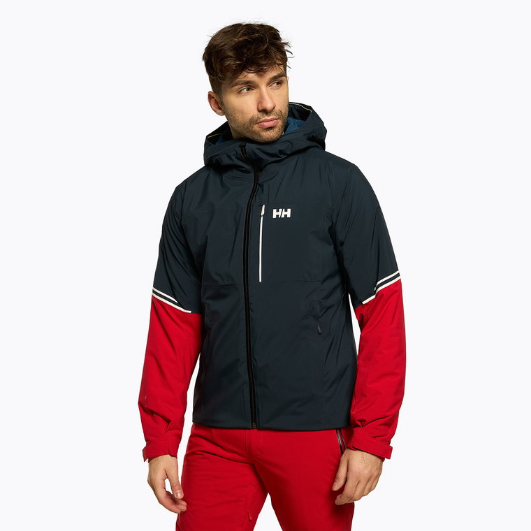 Kurtka narciarska męska Helly Hansen Carv Lifaloft navy