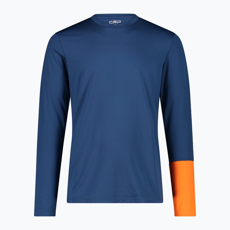 Longsleeve trekkingowy męski CMP 34N7757 bluesteel