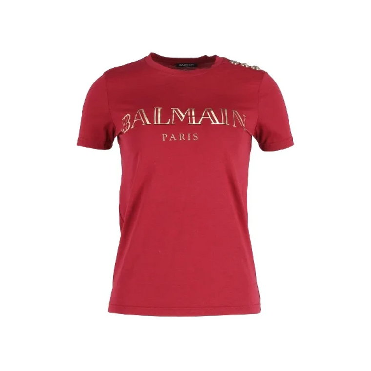 Pre-owned Cotton tops Balmain Pre-owned