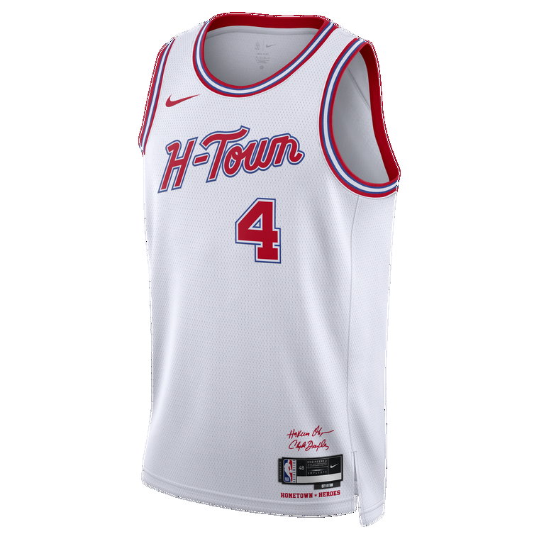 Koszulka męska Nike Dri-FIT NBA Swingman Jalen Green Houston Rockets City Edition 2023/24 - Biel