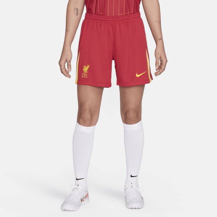 Damskie spodenki piłkarskie Nike Dri-FIT Liverpool F.C. Stadium 2023/24 (wersja domowa)  replika - Czerwony