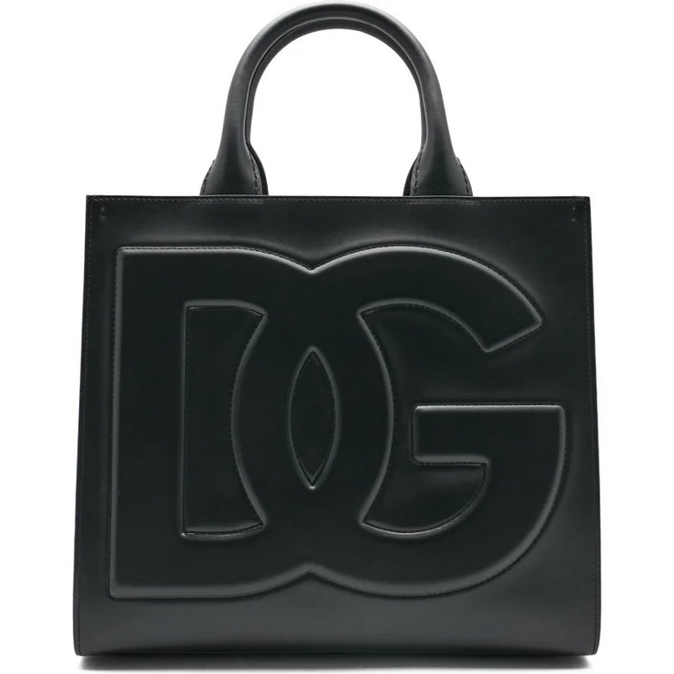Dolce & Gabbana Skórzany kuferek DG Logo Bag