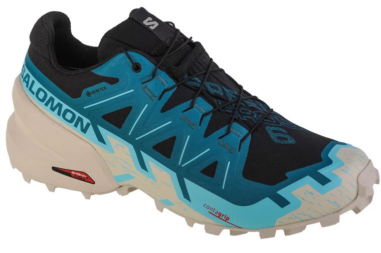 Salomon Speedcross 6 GTX 471152, Męskie, Niebieskie, buty do biegania, tkanina, rozmiar: 42