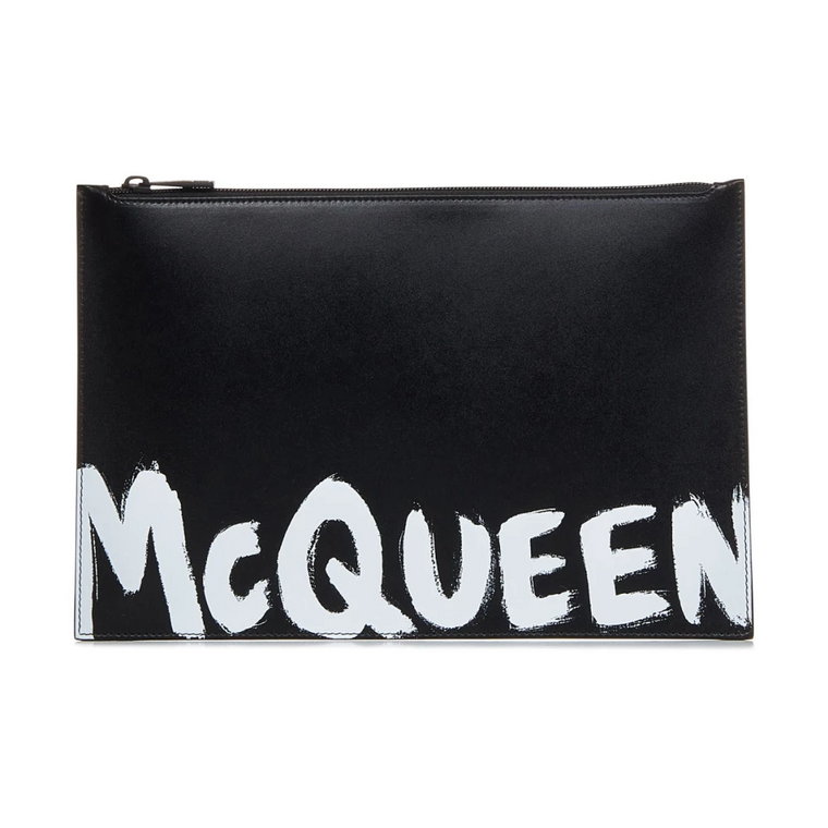 Czarne torby od McQueen Alexander McQueen