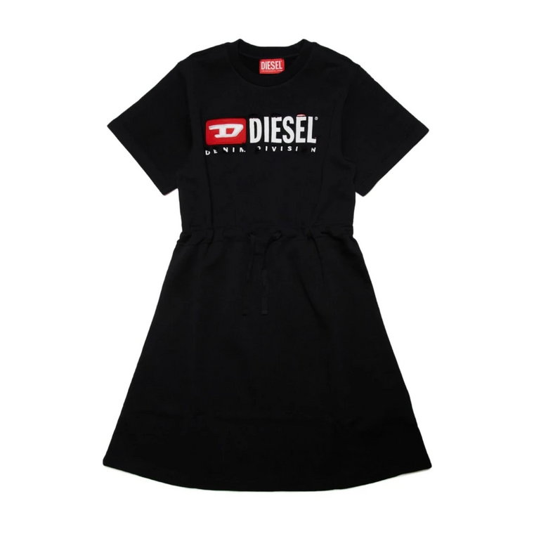 Czarna sukienka dla dziewczynki Diesel