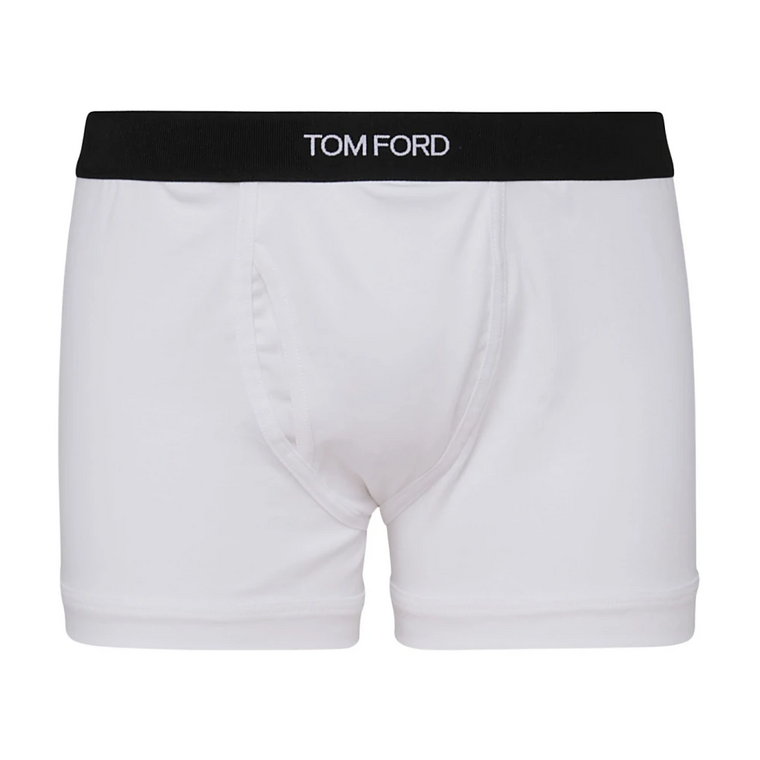 Luksusowe Białe Dolne części dla Mężczyzn Tom Ford