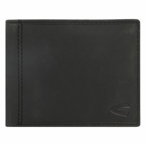 camel active Vietnam Wallet RFID Leather 9 cm schwarz