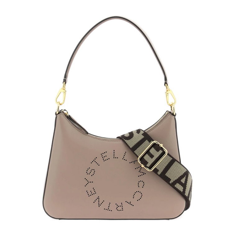 Mała torba na ramię z logo Stella McCartney