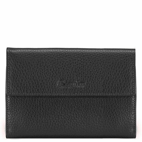 Esquire Primavera Wallet Leather 14 cm schwarz
