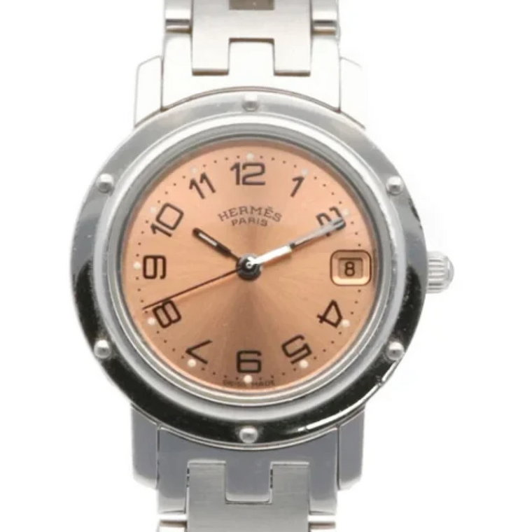 Pre-owned Metal watches Hermès Vintage