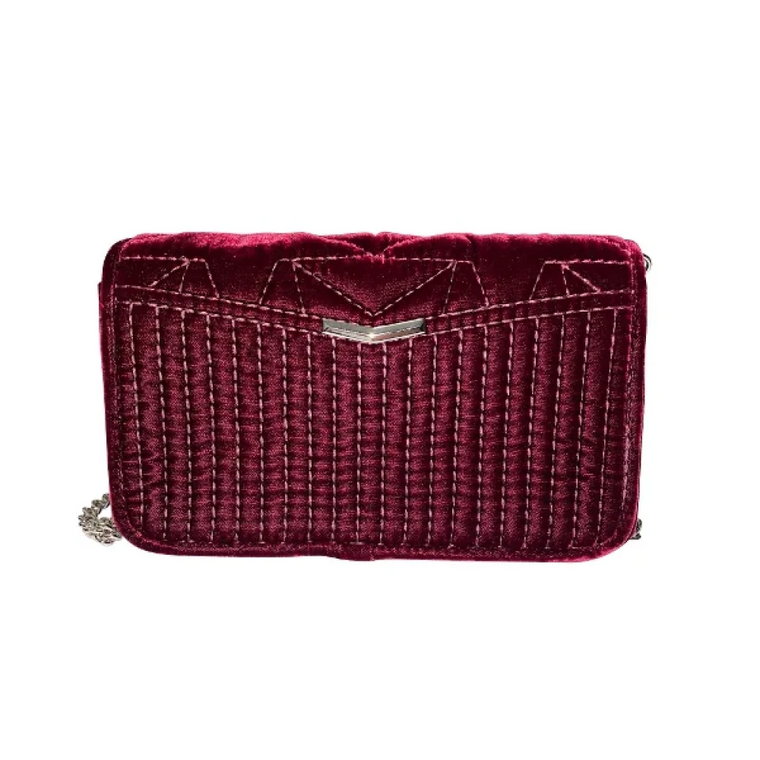 Pre-owned Velvet clutches Jimmy Choo Pre-owned