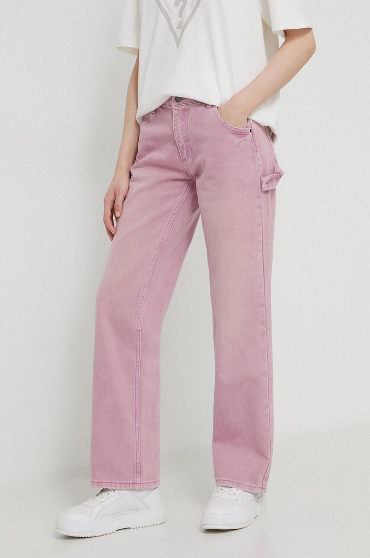 Guess Originals jeansy damskie medium waist