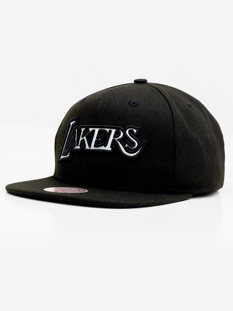 Czapka Snapback Mitchell & Ness Los Angeles Lakers NBA Iridescent Wordmark Czarna