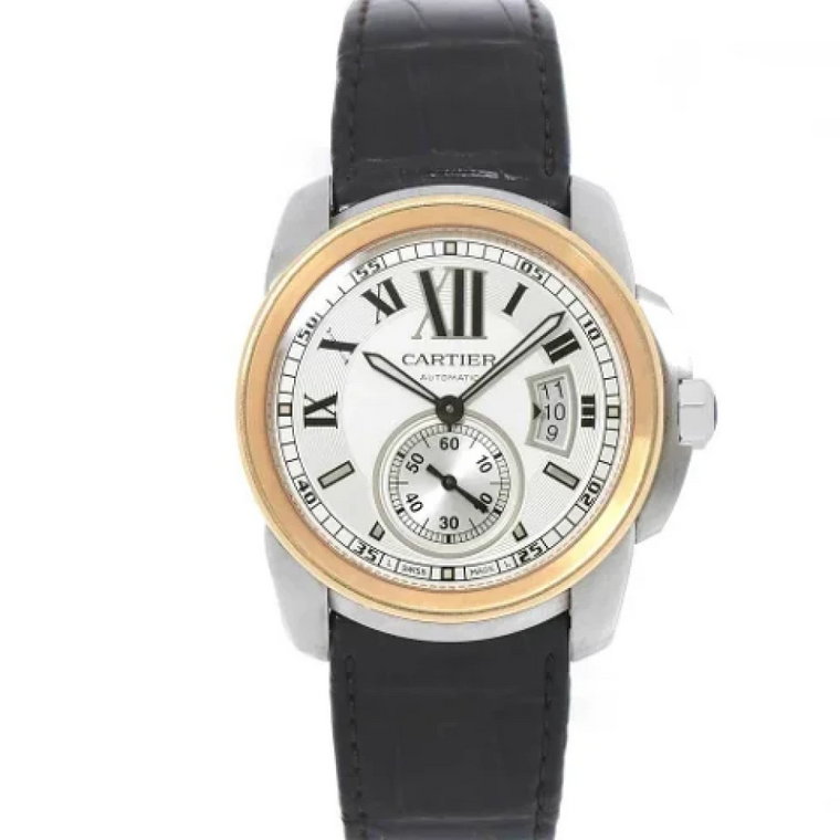 Pre-owned Fabric watches Cartier Vintage