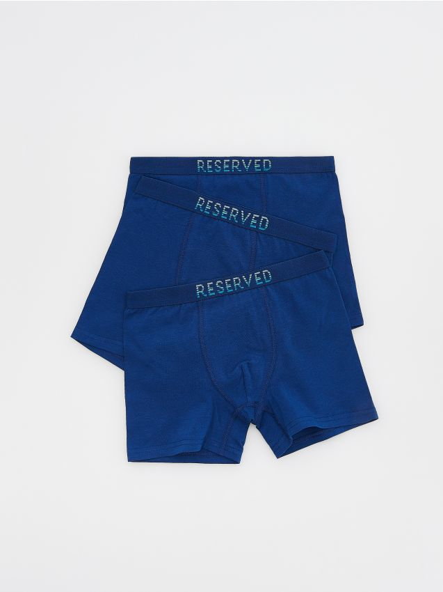 Reserved - Bokserki 3 pack - granatowy