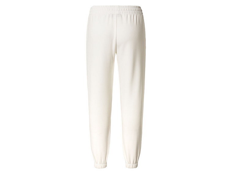 esmara Spodnie damskie dresowe ze ściągaczami (XS (32/34), Biały)