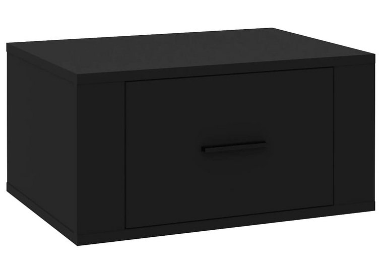 Czarna nowoczesna szafka nocna wisząca - Efos
