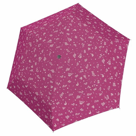 Doppler Zero Magic Minimalistyczny parasol kieszonkowy 26 cm fancy pink