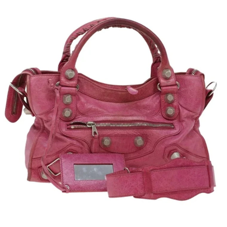 Pre-owned Leather handbags Balenciaga Vintage